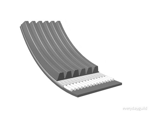 MEYLE 050 006 1360 Courroie Poly V 6 EPDM (éthylène propylène diène caoutchouc) ORIGINAL Quality FORD: Focus 2, C Max, Max 4040074317563
