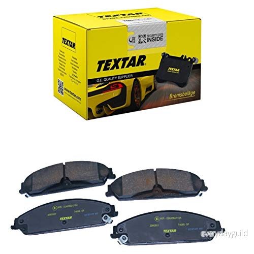 Textar Bromsbeläggssats - Skivbroms - 2560501 4019722448157