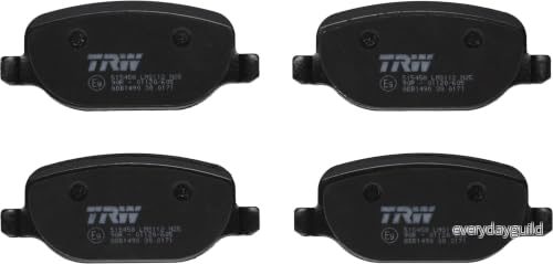 TRW GDB1490 - 4-delars bromsbeläggssats bak (skivbroms) 3322937300495