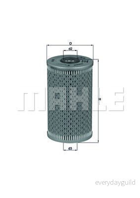 KNECHT Oljefilter OX 96D 4009026012000