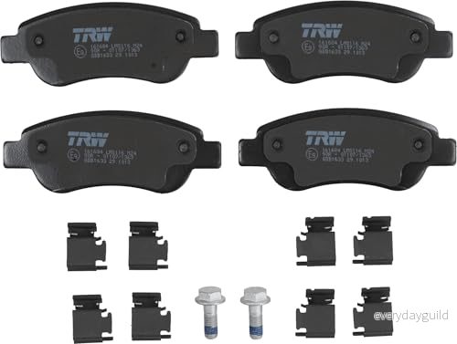 TRW Bromsbeläggssats, Skivbroms GDB1633 3322937412570