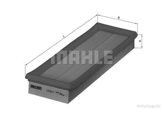 Luftfilter KNECHT LX 704/1 4009026509487