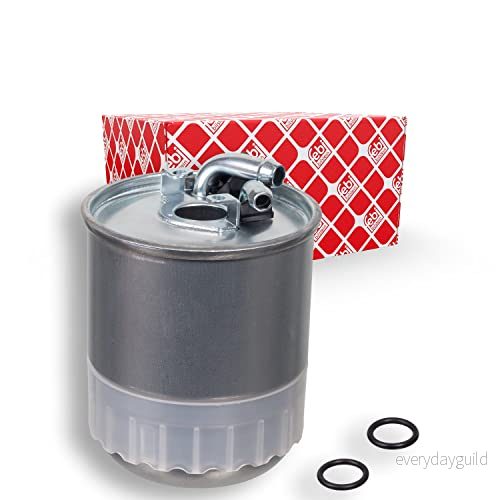 FEBI BILSTEIN 45165 Filtre à Carburant de conduite avec bague d'étanchéité MERCEDES BENZ: Vito Mixto, Classe C Berline, Break 4027816451655
