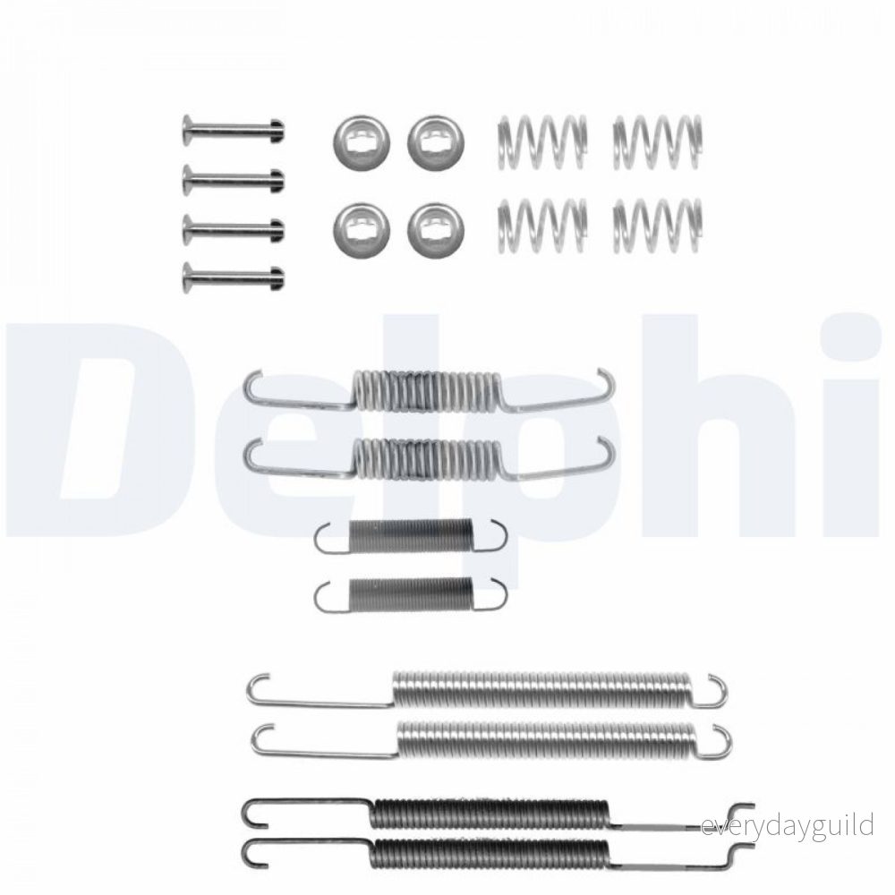 Tillbehörssats, bromsbackar DELPHI LY1182 5012759068892