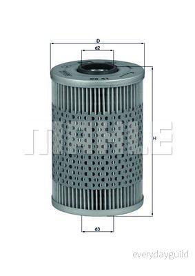 Knecht Oljefilter OX 41D 4009026017975