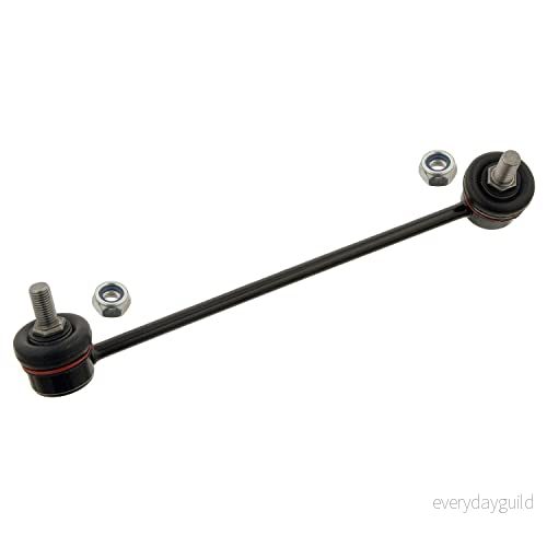 febi BILSTEIN 31192 Biellette de barre stabilisatrice Essieu avant droit 240 M10 x 1,25 Plus avec écrou autobloquant, Acier noir 4027816311928