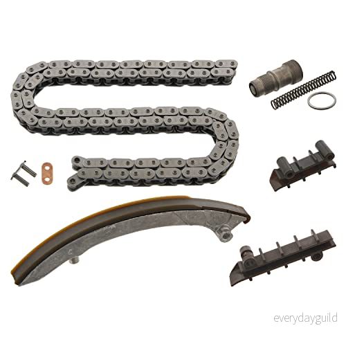 FEBI BILSTEIN 44953 Jeu de distribution à chaînes Simplex, avec faux maillon MERCEDES BENZ: 190, W124 Berline, W123 Berline 4027816449539