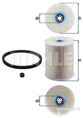 Knecht Bränslefilter KX 231D Opel Saab Vauxhall 4009026718285