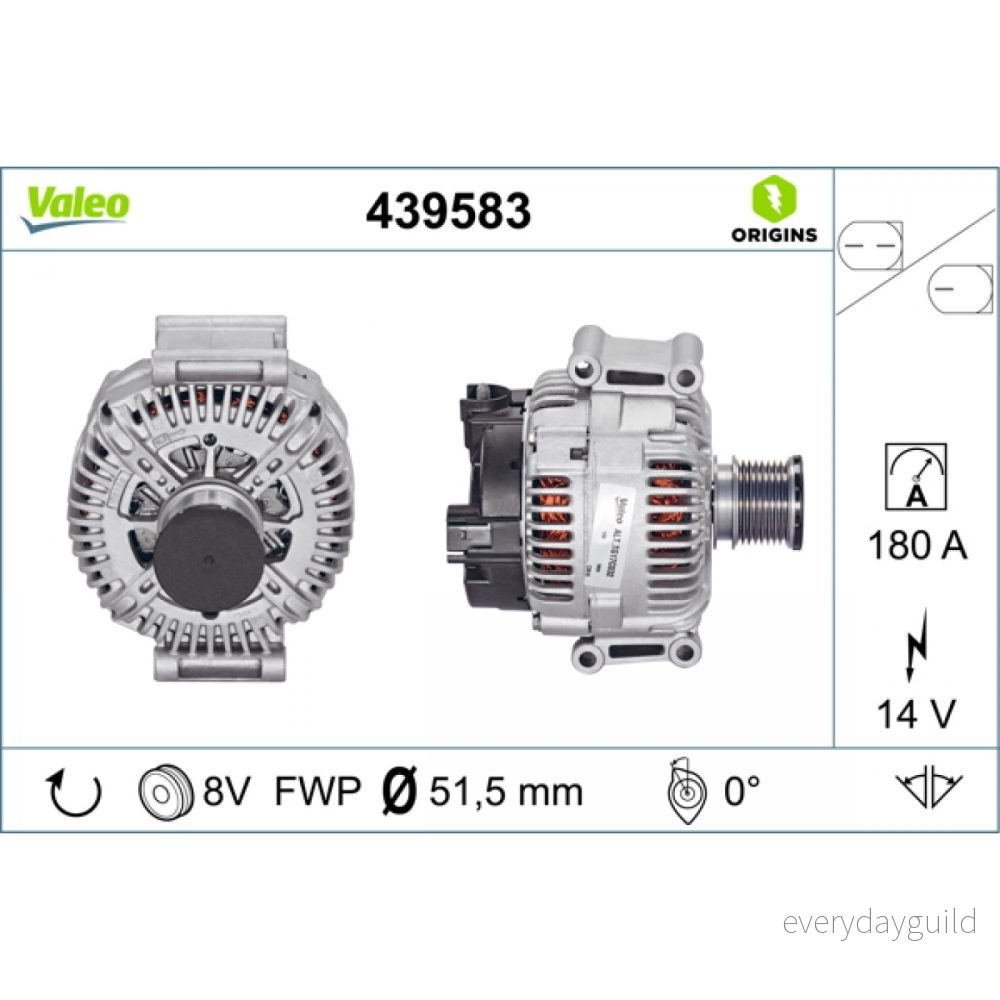 Valeo Generator 439583 3276424395832