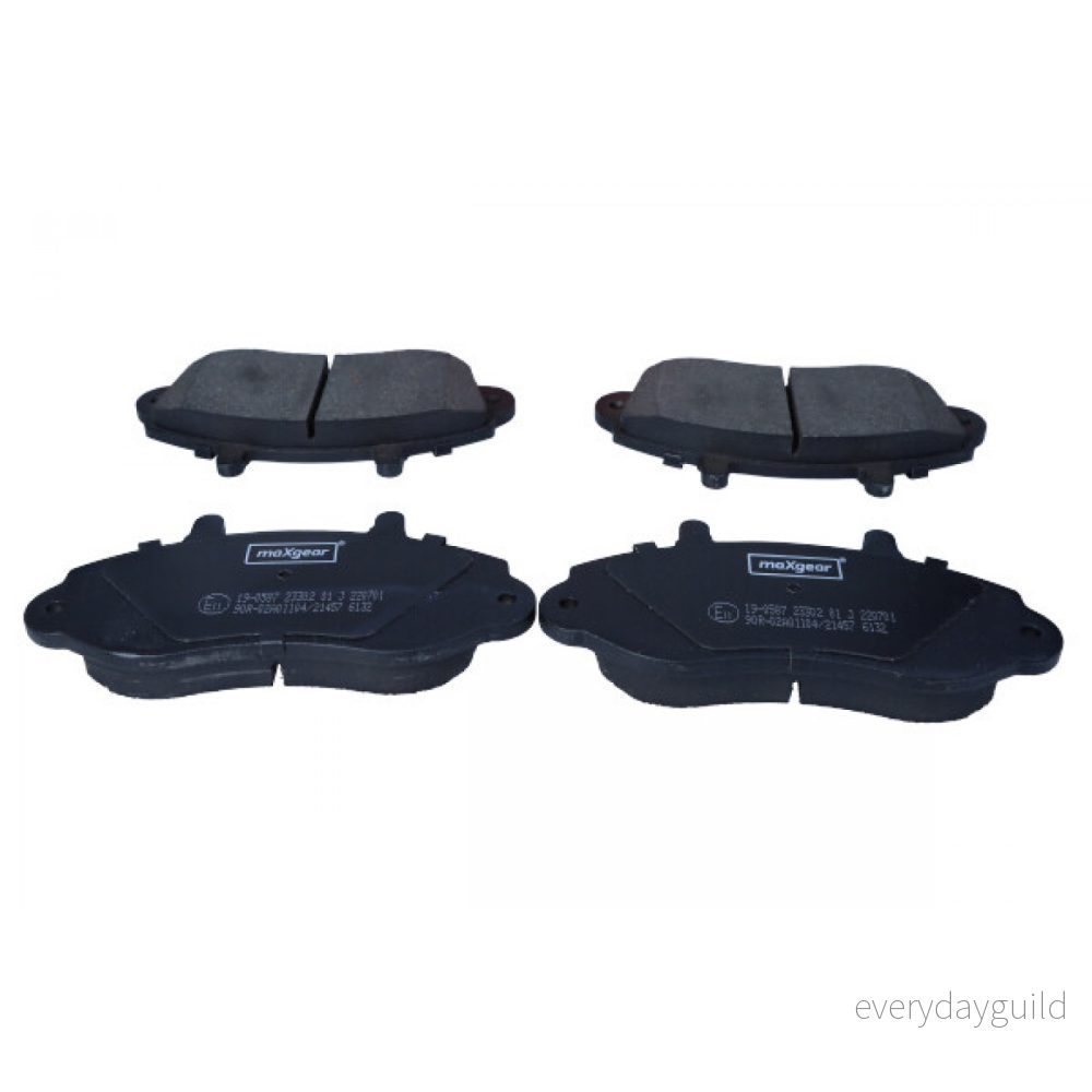 MAXGEAR 19 0587 Jeu de plaquettes frein Essieu avant contact signal d'usure exclu RENAULT: MASTER 2 Kasten, Pritsche/Fahrgestell 5907558530421