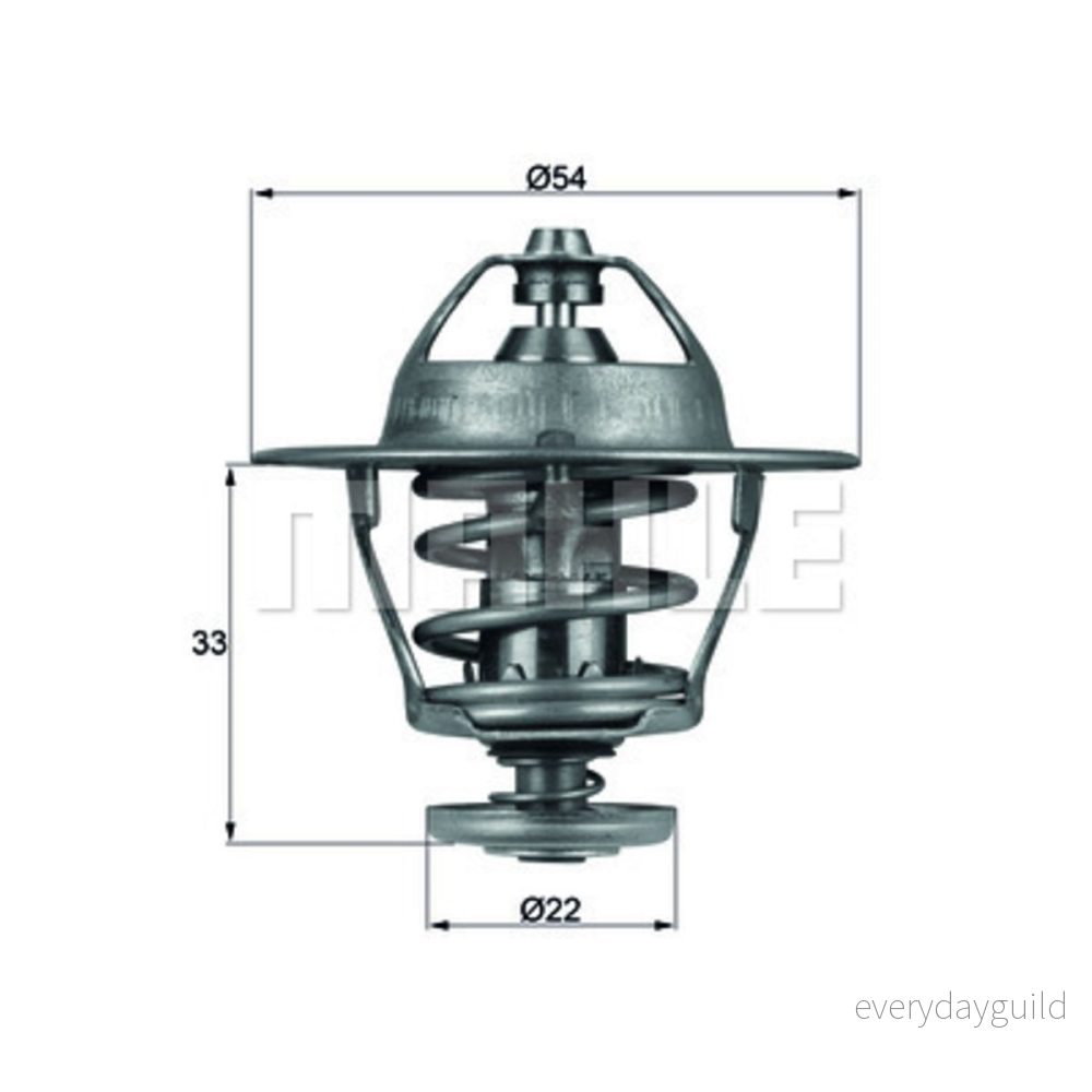 Termostat, kylvätska MAHLE TX 53 85D 4250192944972