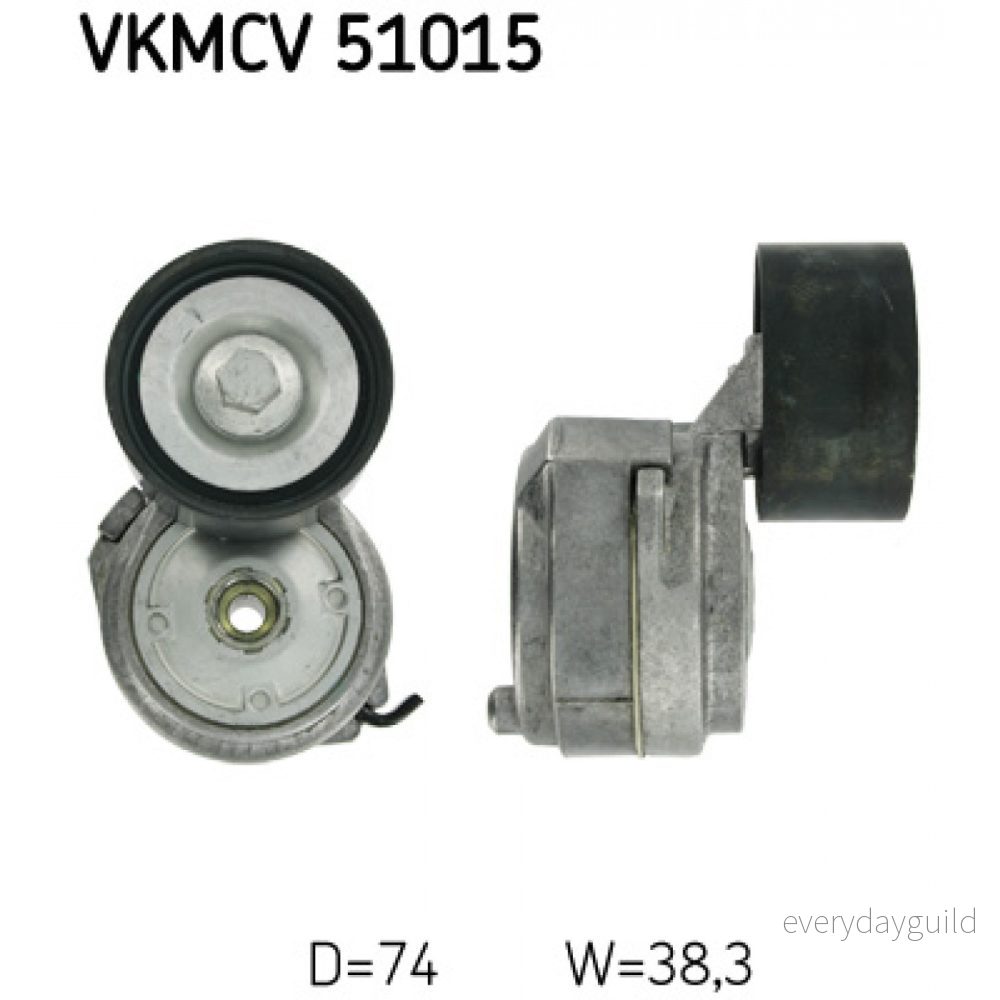 Spännrulle, aggregatrem SKF VKMCV 51015