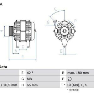 BOSCH 0 986 081 960 Alternateur 14V 150A NISSAN: NP300 Navara Pick up, Pathfinder 3, Сamion à Plateau / Сhâssis 4047025171090 BOSCH 0 986 081 960 Alternateur 14V 150A NISSAN: NP300 Navara Pick up, Pathfinder 3, Сamion à Plateau / Сhâssis 4047025171090