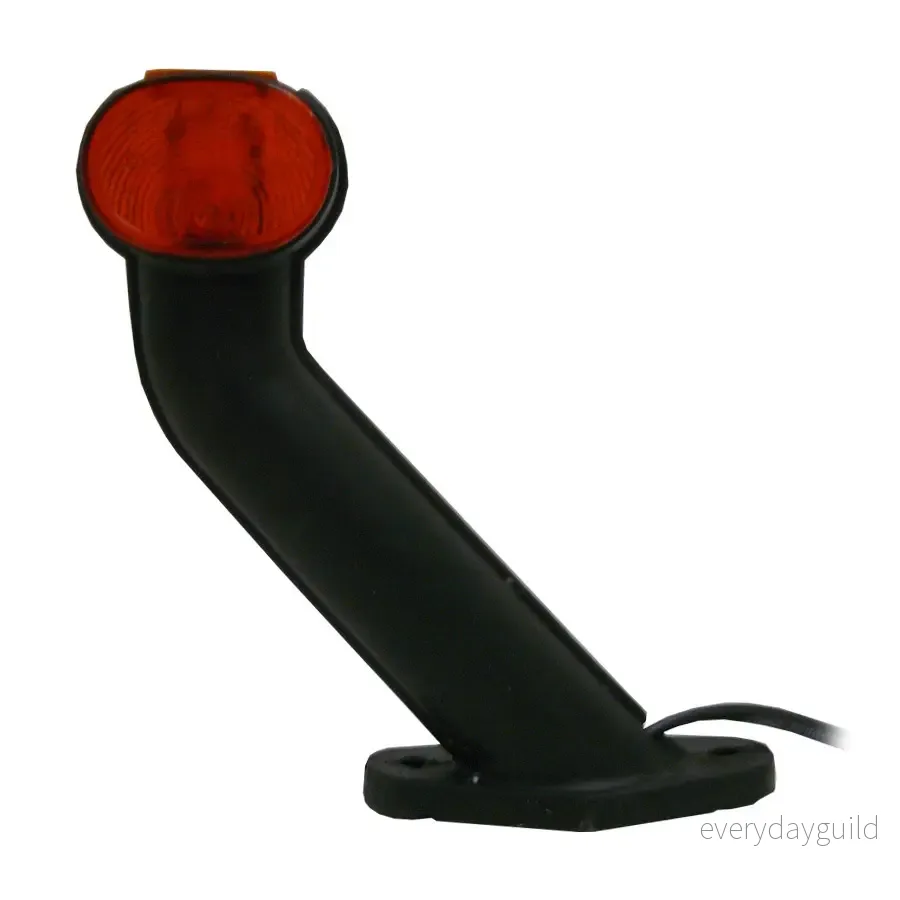 Konturljus Aspöck Superpoint II röd/vit/orange höger DC kabel 1000 mm 8717219331253