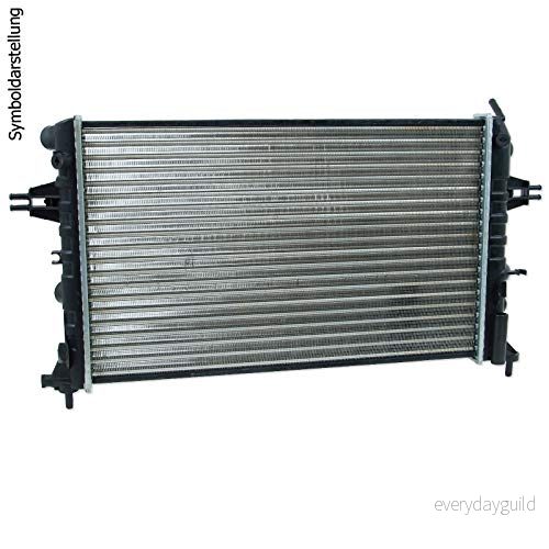 VALEO 733062 Radiateur du moteur Aluminium 430 415 23 avec thermostat de liquide refroidissemen ailettes jointes mécaniquement 3276427330625