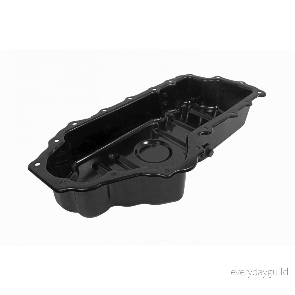 VAICO V25 0638 carter d'huile avec vis de vidange bague d'étanchéité, sans joint Tôle d'acier Qualité originale 4046001590733