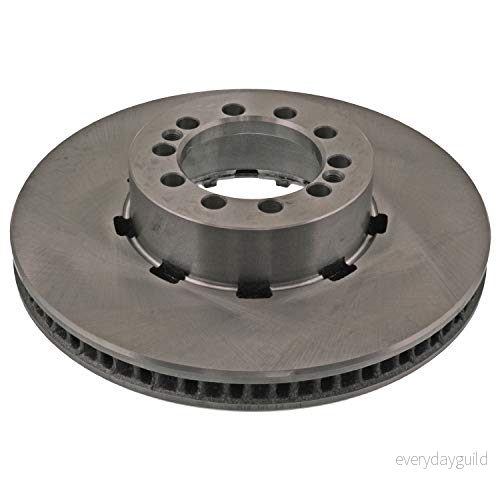 FEBI BILSTEIN 45581 Disque de frein Essieu avant 329 34 10 118 ventilé l'intérieur revêtu RENAULT TRUCKS: Midlum 4027816455813
