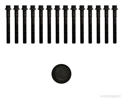 AJUSA 81014900 Jeu De Vis Culasse Polygone extérieur 14 TOYOTA: Land Cruiser Prado 70 SUV, 100 8427769449949