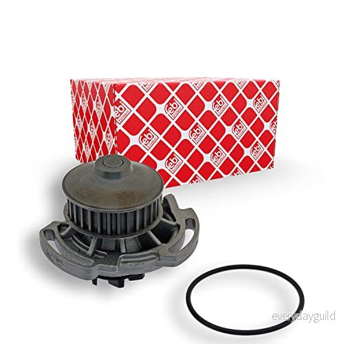 FEBI BILSTEIN 01853 Pompe à eau 30 Fonte d'aluminium avec bague d'étanchéité Matière plastique VOLKSWAGEN: GOLF 3, 2, Jetta SEAT: Ibiza 2 4027816018537