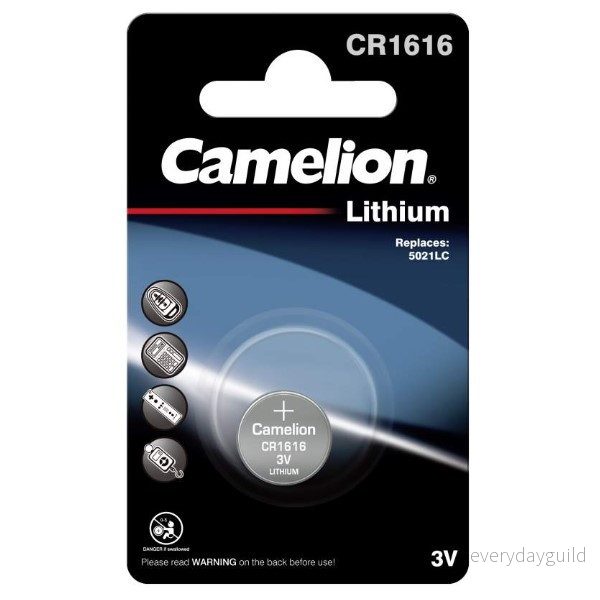 Camelion CR1616 BP1, Engångsbatteri, CR1616, Litium, 3 V, 1 styck, Knapp/mynt 4260033152800