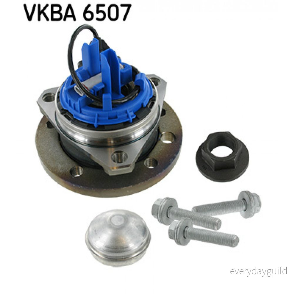 SKF VKBA 6507 Kit de roulements roue avec capteur ABS intégré OPEL: Vectra C Caravan, CC, Berline 7316572679418