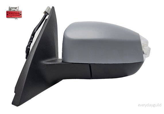 Rétroviseur extérieur Alkar 9270375 gauche avec couche d'apprêt électrique chauffant, mémoire, Rabattable électriquement, éclairage périphér