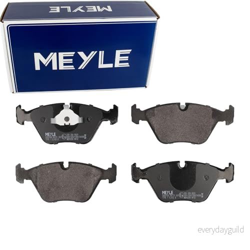 MEYLE 025 209 6820 Jeu de plaquettes frein ORIGINAL Quality Essieu avant préparé pour indicateur d'usure avec tôle anti bruit BMW: 3 Cabriolet, 7 4040074126936