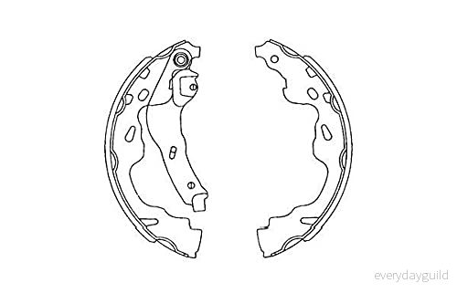 KAVO PARTS KBS 9905 Mâchoires De Frein 200 32 TOYOTA: Yaris I 3/5 portes, Verso, Aygo, SUZUKI: SWIFT 3, Splash, CITROËN: C1 I, II 8715616167130