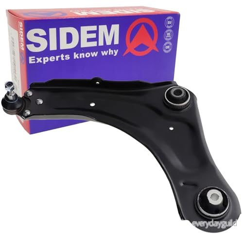 SIDEM 5876 Bras de suspension Essieu avant gauche Barre oscillant transversal Tôle d'acier 17,2 force RENAULT: MEGANE 3 Coupe, 5413978217656