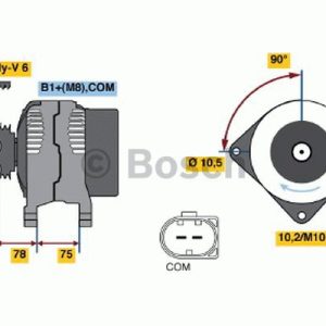 BOSCH 0 986 046 220 Alternateur 14V 150A BMW: 3 Berline, 5 Coupe 3165143619438 BOSCH 0 986 046 220 Alternateur 14V 150A BMW: 3 Berline, 5 Coupe 3165143619438