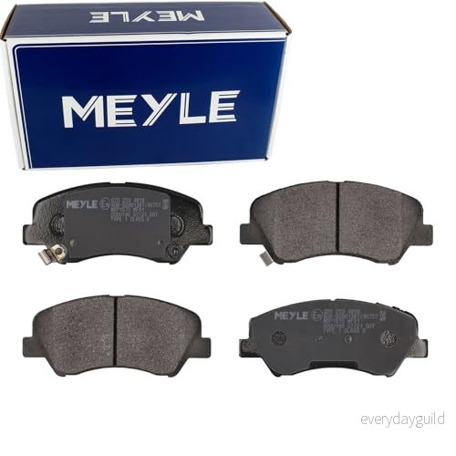 MEYLE 025 253 4818 Jeu de plaquettes frein ORIGINAL Quality Essieu avant avec indicateur d'usure tôle anti bruit KIA: Rio 3, 4 4040074161906