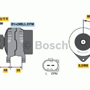 BOSCH 0 986 042 620 Alternateur 14V 70A SEAT: Ibiza 3, 4, 2, VOLKSWAGEN: Polo IV 3/5 portes, Fox Berline 3165143301111 BOSCH 0 986 042 620 Alternateur 14V 70A SEAT: Ibiza 3, 4, 2, VOLKSWAGEN: Polo IV 3/5 portes, Fox Berline 3165143301111