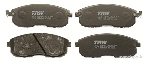 TRW Bromsbeläggssats, skivbroms GDB1003 3322936410034