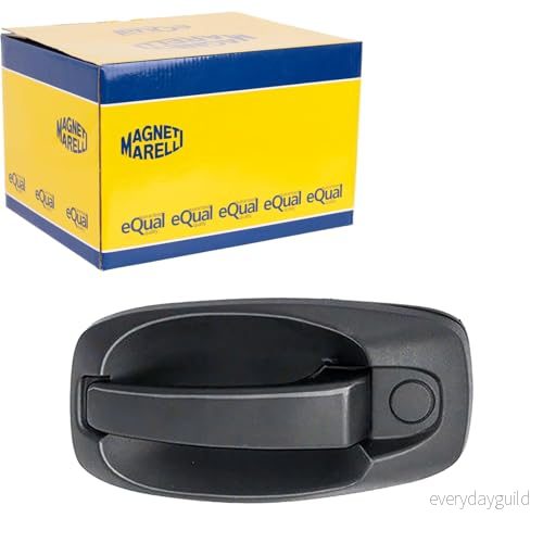 MAGNETI MARELLI 350105021800 Poignée De Porte avant droite sans clé noir nu/non protégé/non plastifié FIAT: Doblo II Van / Break, Qubo, Break 8001063937298
