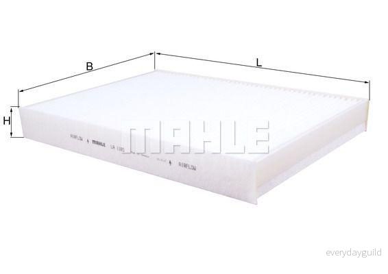 KNECHT Kupéfilter LA 1185 4009026963135