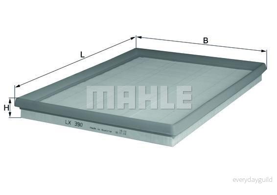 MAHLE LX 390 Luftfilter 4009026007914