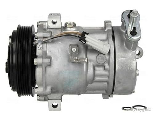 NISSENS 89157 Compresseur De Climatisation SD7V16 12 PAG 46 R 134a OPEL: Vectra C CC, Caravan, Berline, FIAT: Croma II Break 5707286354036