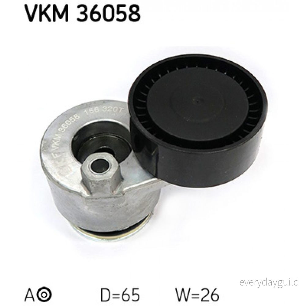 SKF VKM 36058 Poulie Tendeur RENAULT: MEGANE 2, CLIO Kangoo I 7316574560790