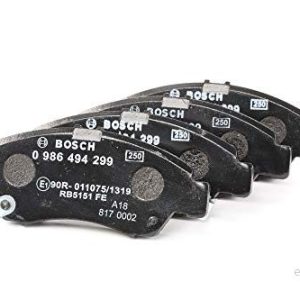 Bromsbeläggssats, skivbroms Bosch 0 986 494 299 4047024684362 Bromsbeläggssats, skivbroms Bosch 0 986 494 299 4047024684362