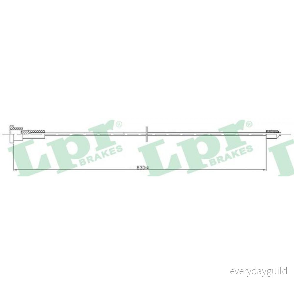 Vajer, parkeringsbroms Lpr C0553B 8032928115896
