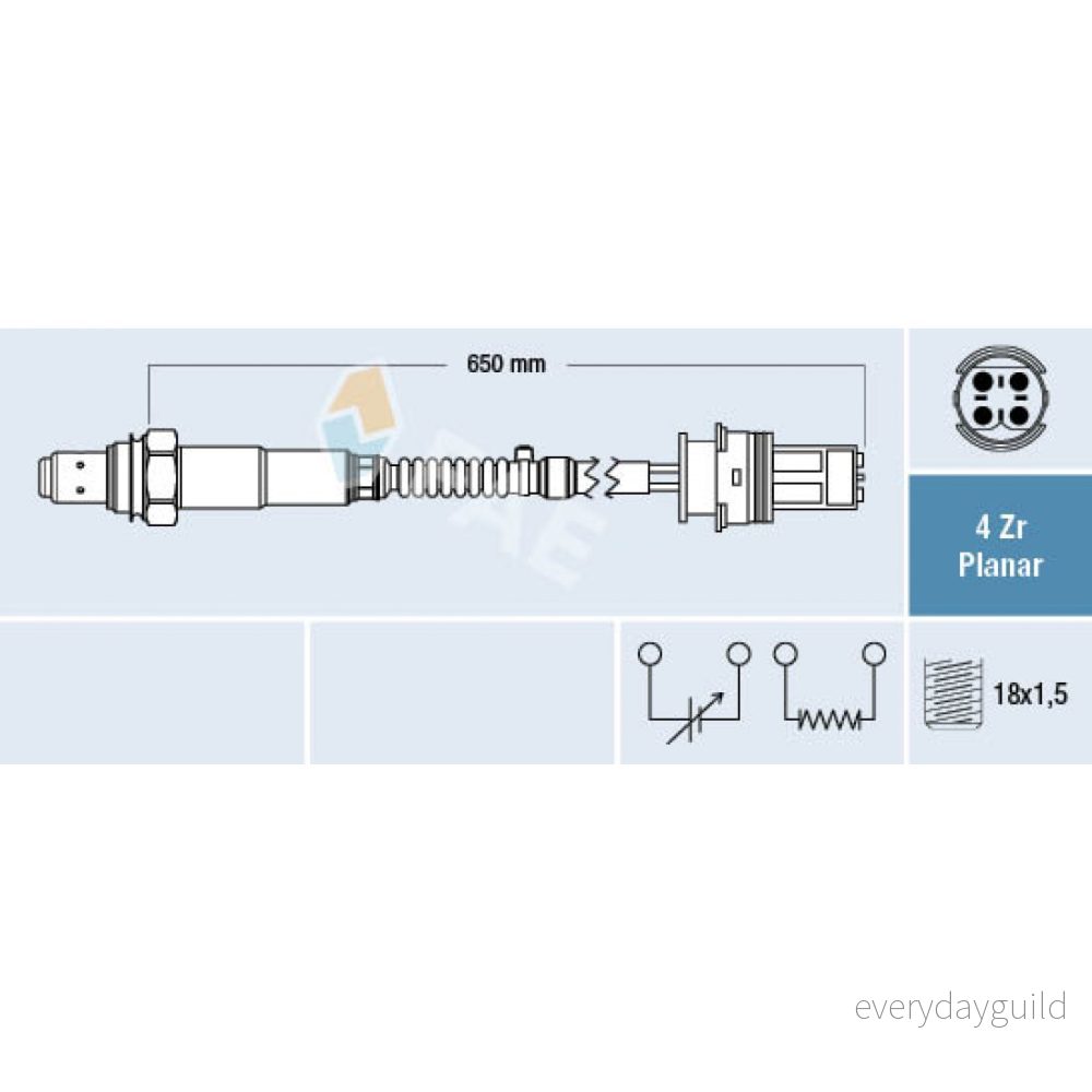 FAE 77249 Sonde lambda MERCEDES BENZ: Classe C Berline, Coupe, ML 8435050620021