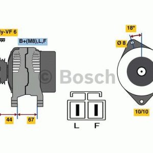BOSCH 0 986 081 150 Alternateur 14V 100A OPEL: Zafira B, Astra H 3/5 portes, Corsa D VAUXHALL: Mk5 Sport Hatch, Kombi 4047024837461 BOSCH 0 986 081 150 Alternateur 14V 100A OPEL: Zafira B, Astra H 3/5 portes, Corsa D VAUXHALL: Mk5 Sport Hatch, Kombi 4047024837461
