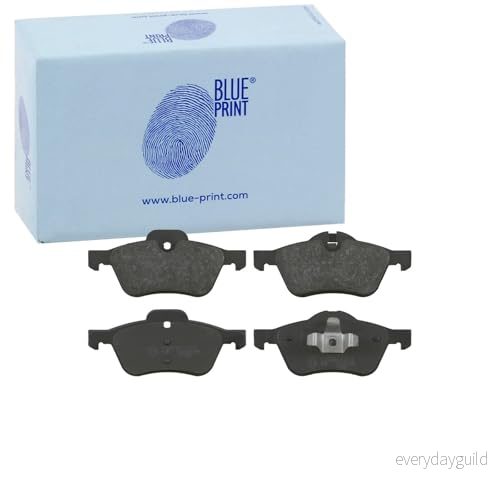 BLUE PRINT ADG04243 Jeu de plaquettes frein Essieu avant préparé pour indicateur d'usure avec clip piston MINI: 3/5 portes, Cabriolet 5050063042436
