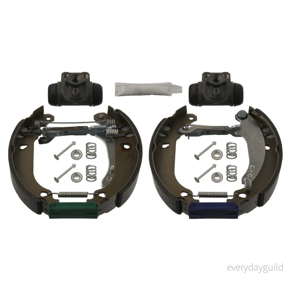 FEBI BILSTEIN 37237 Kit de freins, freins à tambours Essieu arrière avec cylindre roue, accessoires, matériel construction 4027816372370