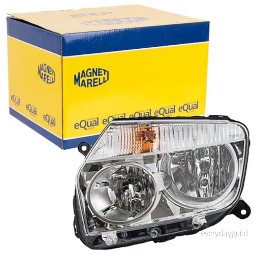 MAGNETI MARELLI 712676512095 Strålkastare Vänster H7/H1, H7, W5W, H1 Halogen för högertrafik DACIA: Duster SUV 8001063606903