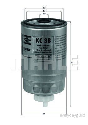 Knecht KC 38 Bränslefilter 4009026002391