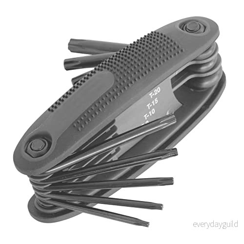 CARPOINT 0641028 Ensemble de tournevis coudés T9, T10, T15, T20, T25, T27, T30, T40 8 8711293487967