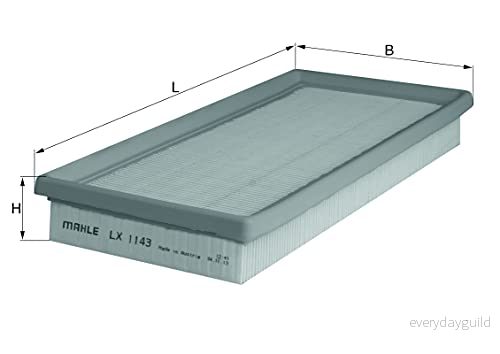 Knecht LX 1143 Luftfilter 4009026306000