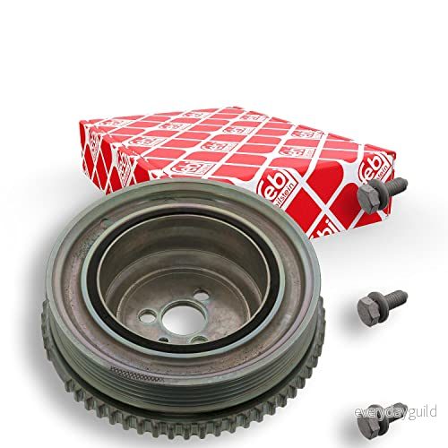 FEBI BILSTEIN 44813 Poulie Damper 5PK 150 4 avec vis/boulons, pour vilebrequin FIAT: 500X, Punto II 3/5 portes, ABARTH: 500 / 595 695 portes 4027816448136