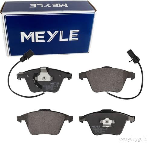 MEYLE 025 239 5020/W Jeu de plaquettes frein ORIGINAL Quality Essieu avant contact signal d'usure inclus avec tôle anti bruit 4040074462966